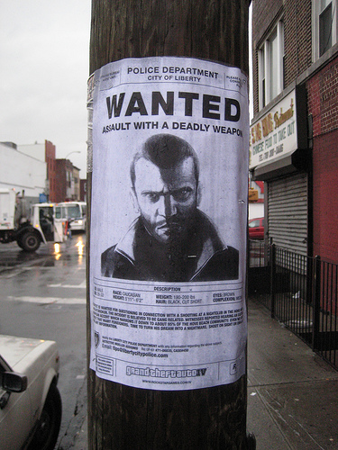 Grand Theft Auto IV real world viral campaign