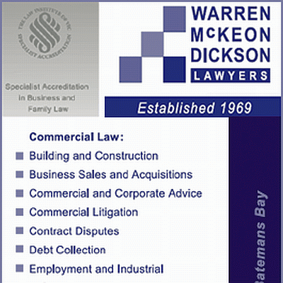 Warren McKeon Dickson #1