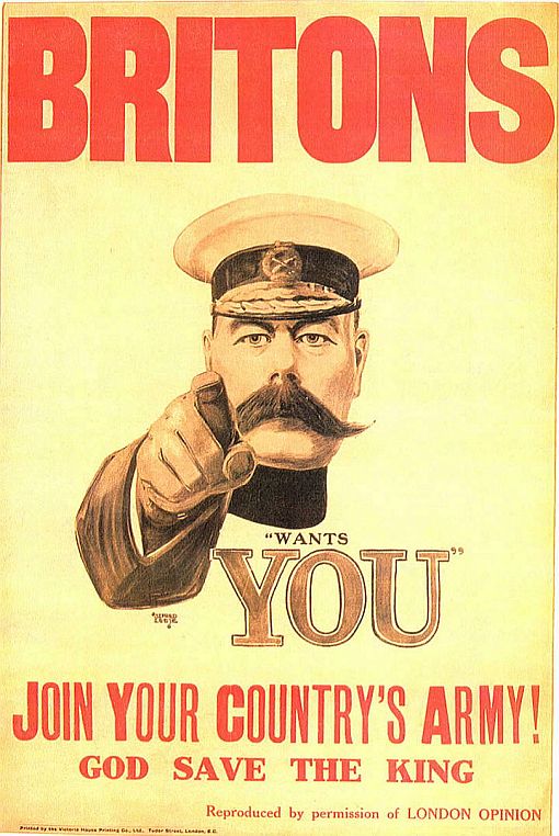 kitchener propaganda poster