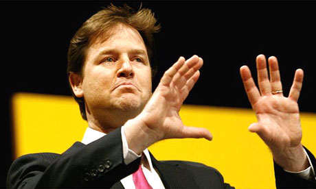 I wrote to Nick Clegg